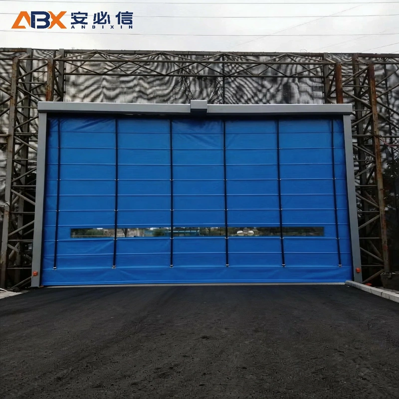 河池PVC堆积门
